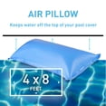 thumbnail image 3 of Swimline 24 Ft Round Above Ground Winter Pool Cover w/ 4'x8' Closing Air Pillow, 3 of 11