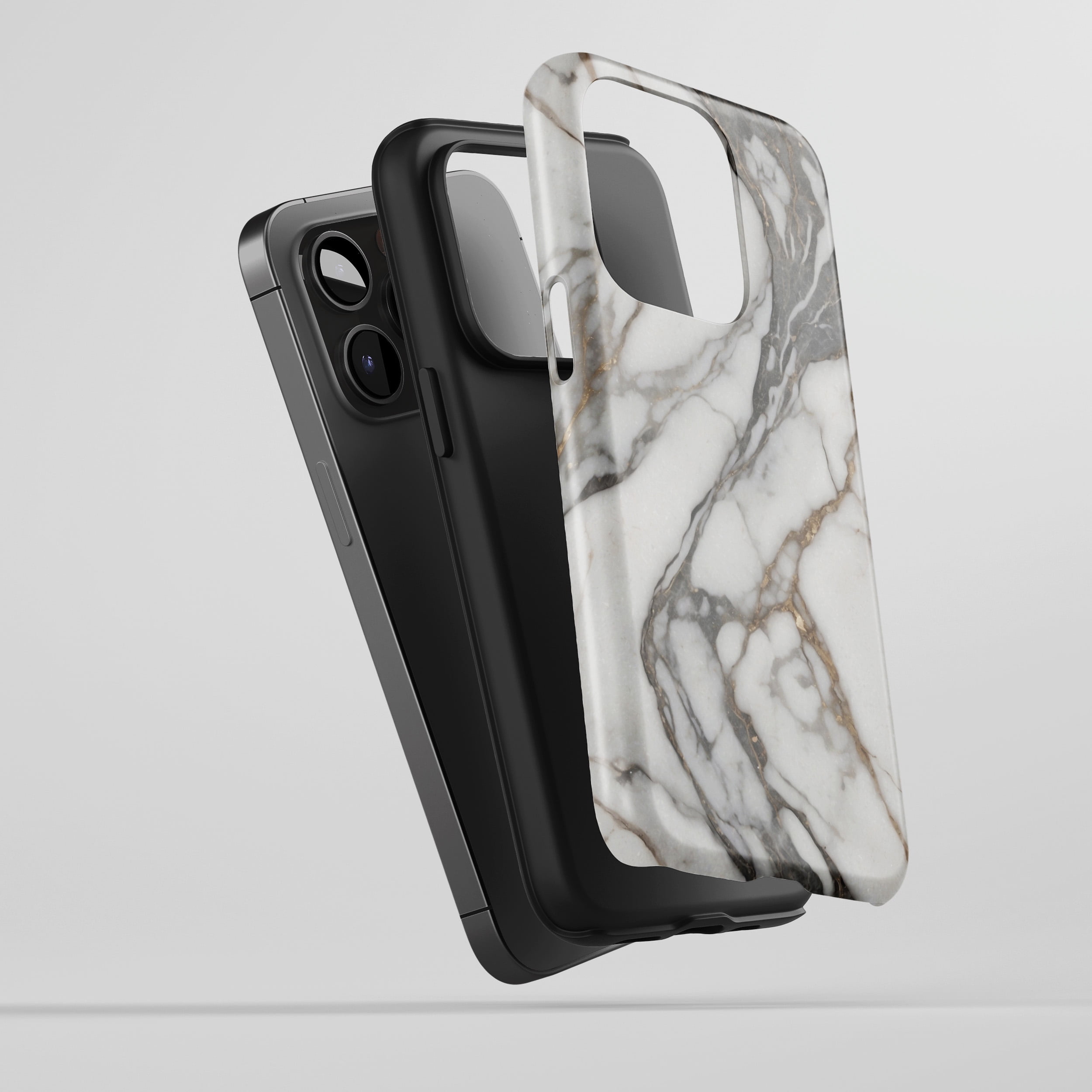 Marble Design for All iPhone Series Tough Phone Case