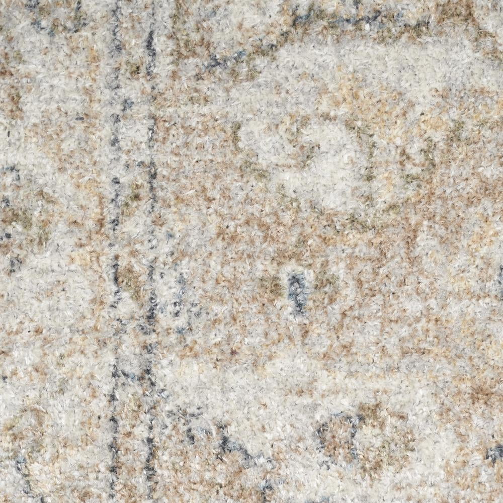 Nourison Astra Machine Washable Persian Beige 7'10" x 10' Area Rug (8x10)