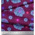 thumbnail image 2 of Soimoi Cotton Poplin Fabric Artistic Floral Print Fabric by the Yard 56 Inch Wide, 2 of 3