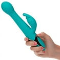 thumbnail image 3 of CalExotics Enchanted Oscillate Rabbit Vibrator, Mint, 3 of 5