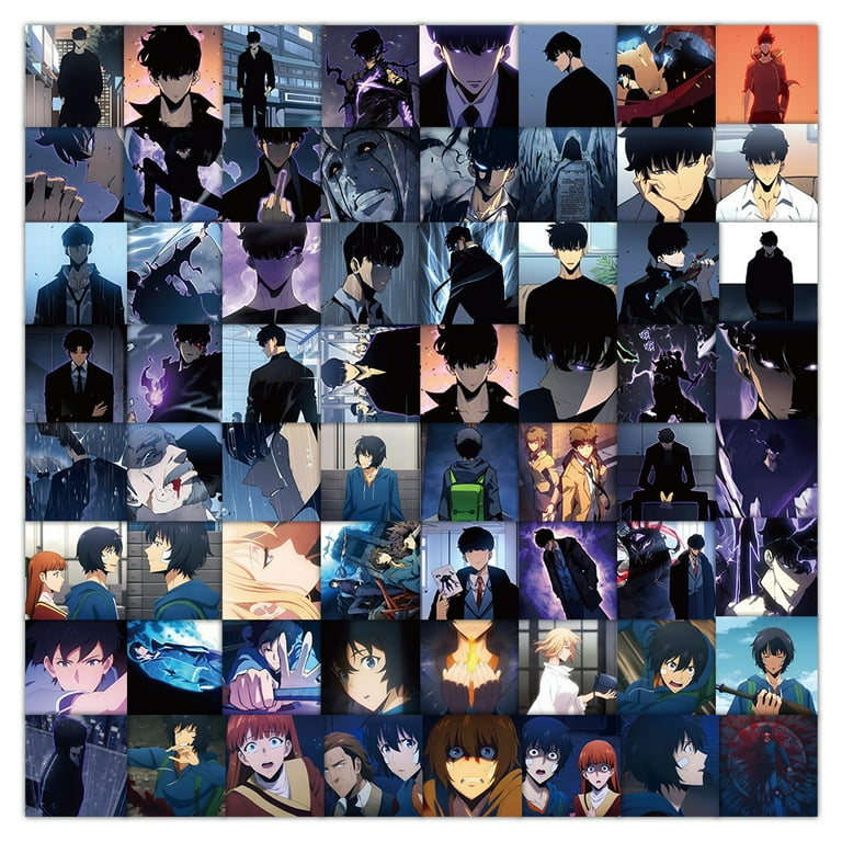 GNHG 50 Pièces Autocollants De Solo Leveling,Solo Leveling