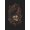 Black, Pattern 18, variant on ODIKA 4'x6' Pink Soft Floral Elegance for Romantic Washable Area Rug Delicate Garden Motifs with Timeless Charm Non-Slip, Chair-Friendly, Flatwoven for Home Office, Under Desk