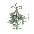 thumbnail image 3 of Steadline Christmas Mistletoe Decoration Artificial Mistletoe Wall Hanging with Realistic Design for Fireplace Decoration Indoor Christmas Tree Accessory and Holiday Gathering Ambiance, 3 of 5