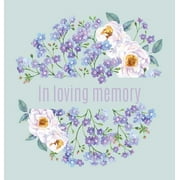 LULU AND BELL Book of Condolence for funeral (Hardcover) : Memory book, comments book, condolence book for funeral, remembrance, celebration of life, in loving memory funeral guest book, memorial guest book, memorial service guest book (Hardcover)