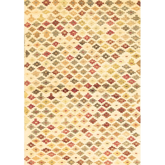 Ahgly Company Indoor Rectangle Southwestern Brown Country Area Rugs, 5' x 8'