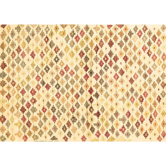 Ahgly Company Indoor Rectangle Southwestern Brown Country Area Rugs, 5' x 8'