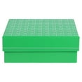 thumbnail image 2 of SHISUYAN Cardboard Freezer Box With Lid 100-Well Lab Samples Storage Container For Test Tubes And Centrifuge Tubes Laboratory Microtube Storage Box, 2 of 8