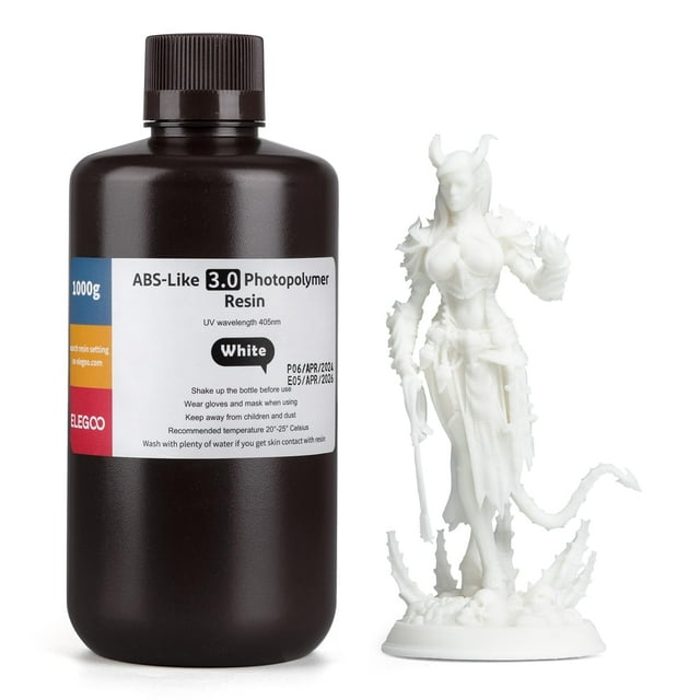 Impresora 3D de resina ELEGOO tipo ABS 3.0 1000g para Marte Saturno