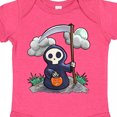 thumbnail image 4 of Inktastic Halloween Trick or Treating Cute Grim Reaper Boys or Girls Baby Bodysuit, 4 of 5