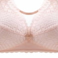 thumbnail image 4 of OVAFBAU Bras for Women Supportive Seamless Push Up Bra T-Shirt Bra Wireless Bra Thin Front Closure Comfortable Breath Push Up Shaping Women Underwears, 4 of 5