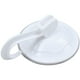 thumbnail image 3 of 5X Gancho Unico Colgadores de Pared para Uso de Armarios del Hogar de Plastico Blanco de 7 cm de Diametro con Ventosa, 3 of 9