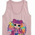 thumbnail image 3 of LOL OMG! Fashion Dolls - Skater Chick w/ Flowers - Women's Racerback Tank Top, 3 of 5