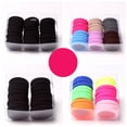 thumbnail image 4 of Sonducket 20/30 Uds. Bandas elásticas de nailon para el pelo de colores caramelo para mujeres y niñas, soporte para Coleta, bandas de goma, diadema, Accesorio para el cabello Fluorescencia L Sonducket PS13004-06, 4 of 6