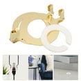 thumbnail image 5 of Senikei 2 Sets Lamp Shade Reducer Washer Lamp Ring Metal Lamp Shade Ring Converter, 5 of 7