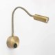 thumbnail image 5 of Flexible Gooseneck LED Reading Light, 1W Wall Mounted Lamp for Bedside and Desk, Gold Finish, 5 of 5