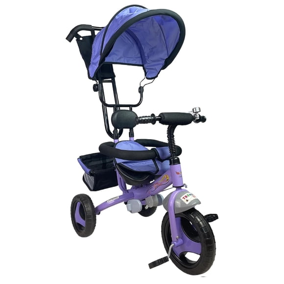 Triciclo Alpha Morado Trendy Kids Con Toldo