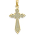 thumbnail image 3 of Avariah 14K Yellow Gold w/Pointed Ends Fancy Cross Charm - 24.2mm, 3 of 6
