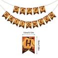 thumbnail image 3 of Bandera de Halloween,decoraciones de papel para fiestas,Bar,lugar,atmósfera,accesorios para fotos, 3 of 3