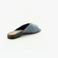 thumbnail image 5 of Vionic Womens Miramar Denim Peep-Toe Slide Sandals, 5 of 8