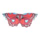 thumbnail image 5 of Capa de mariposa, capa para cosplay, disfraz, juego de mascarada, disfraces, decoración, fiesta Rojo, 5 of 9