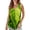 Green2, variant on Women's Tops, Tees & Blouses Women European American Fashion Color Swallowtail Hem U Neck Loose Round Neck Dual Design Sleeveless Casual Large Size Tank Top Daily Layering Camisole Green2 XL