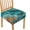 Green Marble Print, variant on SEANATIVE Green Marble Print Chair Covers for Dining Set of 2 Dining Chair Seat Covers with Elastic Bottom Reusable Chair Protective Cover for Dining Room Armless Chair Kitchen Home Decor