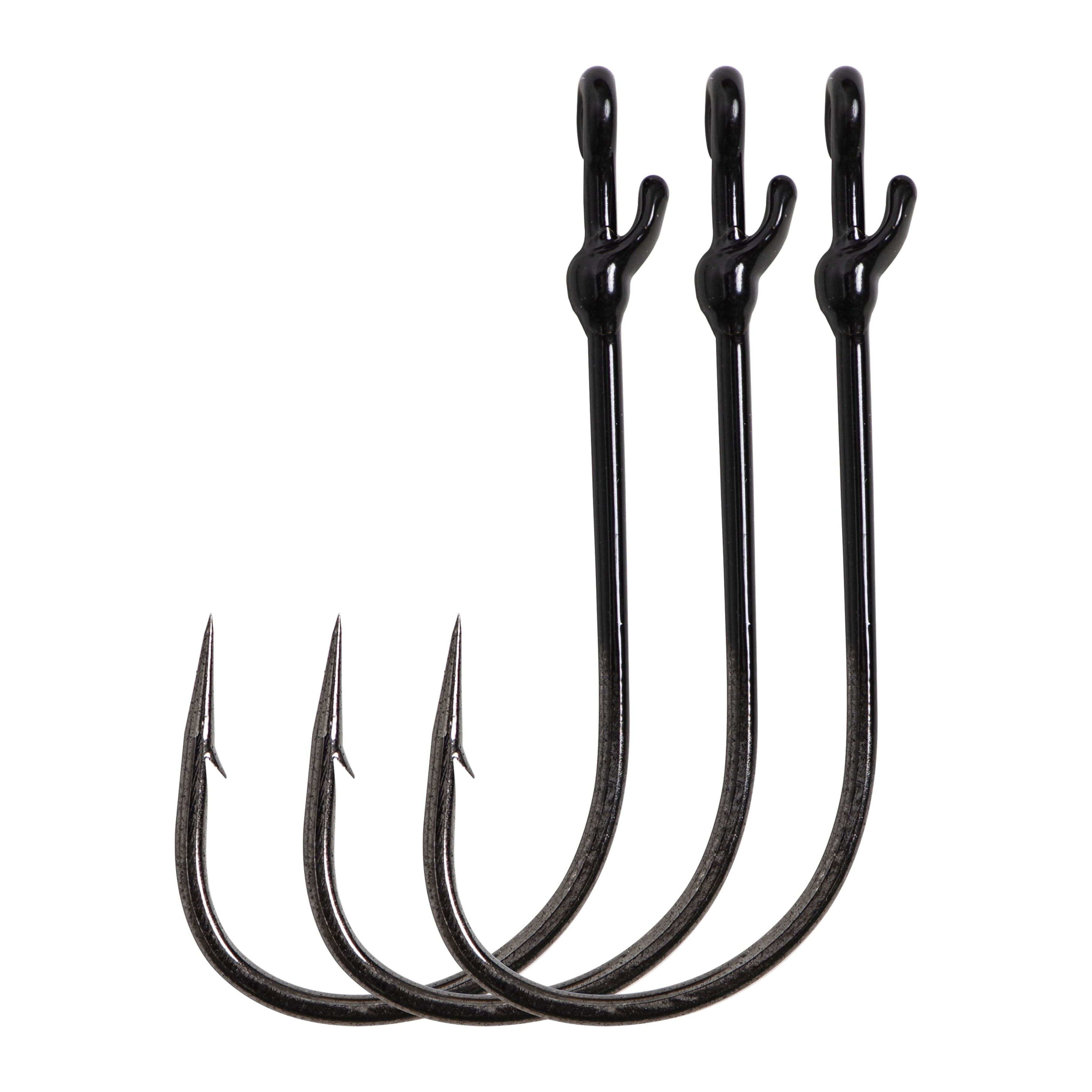 Mustad Ultra Point Max Grip Pin Hook (Black Nickel) - Size: 4/0 4pc 