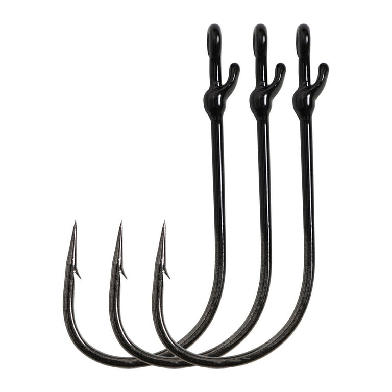 Mustad Ultra Point Max Grip Pin Hook - Black Nickel - 4/0 Each