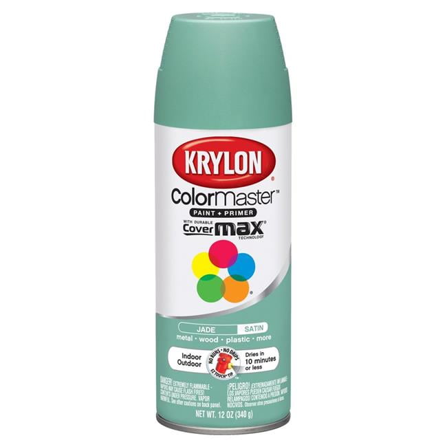 Krylon Diversified Brands 249469 12 oz Jade Satin Spray Paint