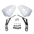 thumbnail image 1 of 2Pcs Large Motorcycle Handguards Wind Protector Touring Hardware Replacement white, 1 of 8