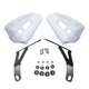 thumbnail image 1 of 2 piezas de guardamanos grandes para motocicleta Touring, hardware de montaje, repuesto duradero blanco, 1 of 9