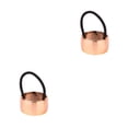 thumbnail image 1 of Sonducket Titular de la cola de caballo de las mujeres Fijación portátil Fácil de combinar Moda para niñas Señoras Peluquería Peinado Oro rosa 2Conjunto, 1 of 6