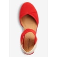 thumbnail image 5 of Comfortview Women's The Abra Stretch Fabric Espadrille, 5 of 6