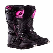 ONeal Womens Rider Offroad Boots Black/Pink Size 11