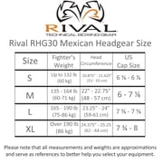 RIVAL Boxing RHG30 Mexican Training Headgear - Small - Black/Red
