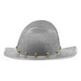 thumbnail image 3 of Adult 16th Century Silver Knight John Smith Spanish Conquistador Hat Helmet Prop, 3 of 5