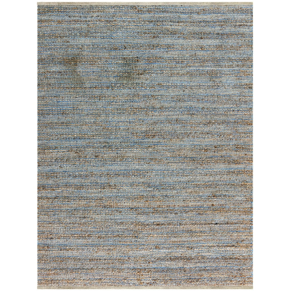 Naturals 1 Blue FlatWeave Area Rug 8'x10'