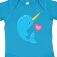 thumbnail image 4 of Inktastic Cute Narwhal Boys Baby Bodysuit, 4 of 5