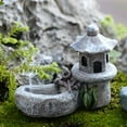 thumbnail image 4 of Resin Artificial Mini Pool Tower Miniature Landscape DIY Ornament Resin Pool Tower Artificial Home Houses Decorative Micro Craft, 4 of 8