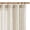 Arrow | Black on Linen-50"W x 84"L (Pack of 2), variant on Herringprinted Semi Sheer Window Curtains Arrow | Black on Linen, 50"W x 63"L (Pack of 2)