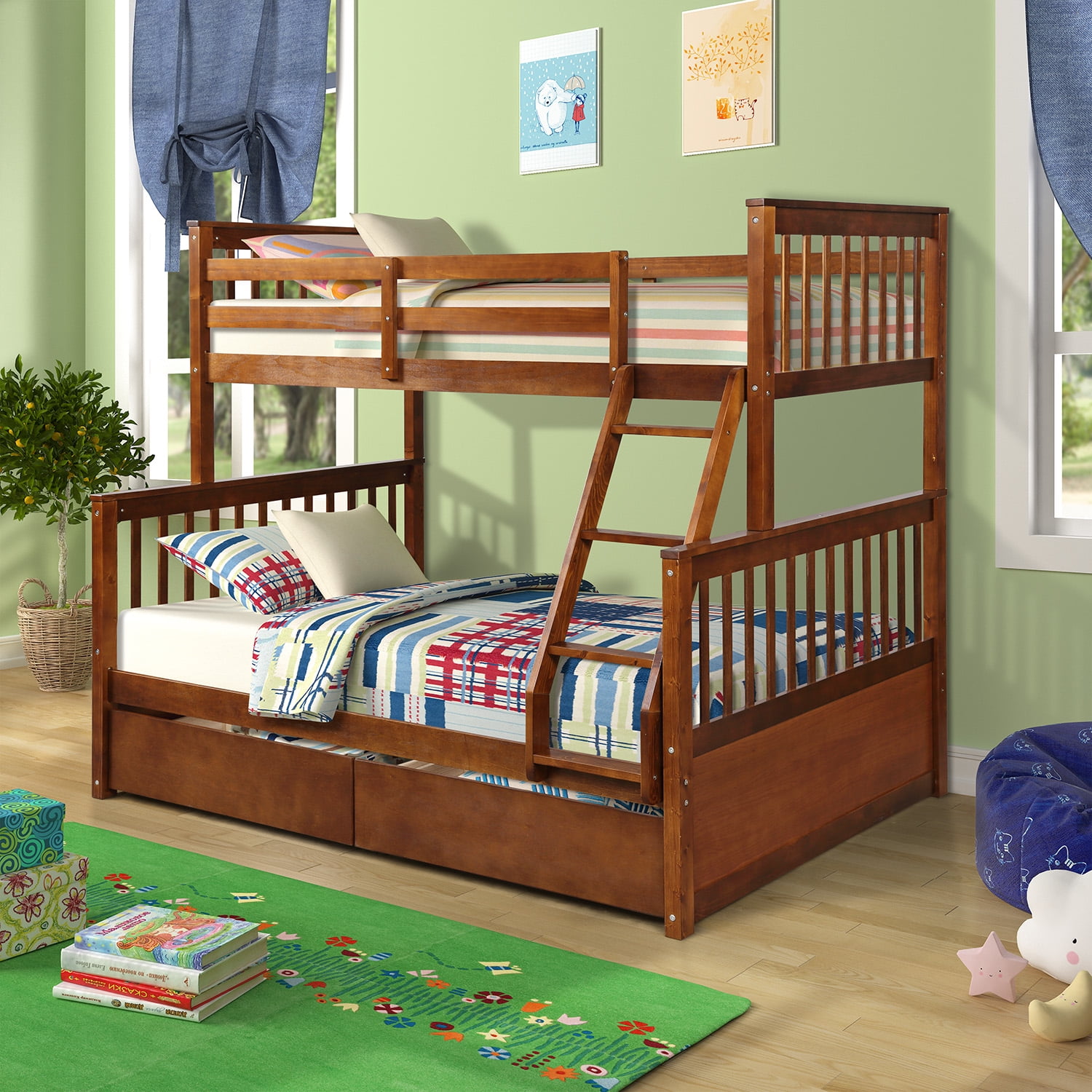 bunk bed full over full