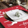 thumbnail image 5 of Christmas table mat coasters, PVC printed placemats coasters, 5 of 5