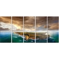 thumbnail image 2 of Great Ocean Road Australia Blue - Large Seascape Art Canvas Print, 2 of 3