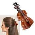 thumbnail image 2 of 1PC Unisex Violin Patterned Hair Clip Acetate Suitable For Adults And Teens, 2 of 13