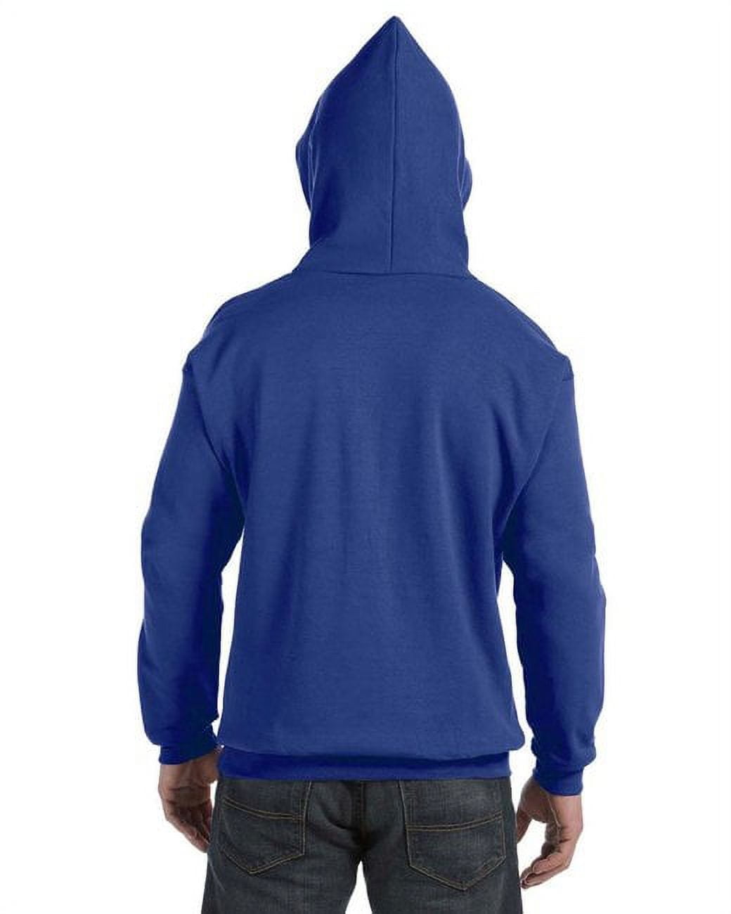 Hanes Unisex Ecosmart Pullover Hooded Sweatshirt - DEEP ROYAL - XL