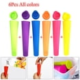 thumbnail image 5 of Silicone Popsicle Mould-A Tool For Pushing Up Frozen Popsicle Ice Cream Yogurt Jelly-Diy Popsicle Mould For Children And Babies, Frozen Silicone Popsicle Bag, Popsicle/Yogurt/Jelly/Chocolate, 5 of 5