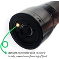 thumbnail image 5 of Molinillo de especias eléctrico, molinillo de sal y pimienta con luz LED, molino de sal y pimienta automático recargable con una sola mano, 5 of 5