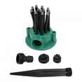thumbnail image 2 of , Aspersor Múltiple, Rociador de tubo flexible, ahorrar tiempo y agua para macizos de flores de riego de jardín agricultura, 2 of 7