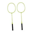thumbnail image 2 of jinwen Badminton Rackets 2Pcs Badminton Equipment for Beach Indoor Outdoor Backyard Green, 2 of 8